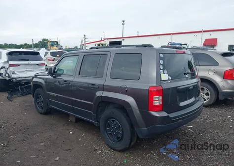 2015 Jeep Patriot Sport из США, поврежденный, VIN 1C4NJPBB2FD398064